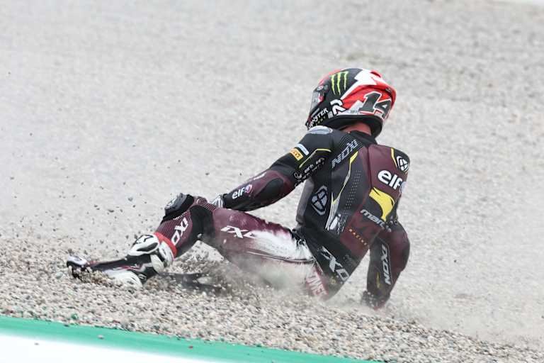 Sam Lowes hatte in Misano gleich dreimal Sturzpech