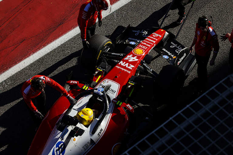 Das Ferrari-Team erlebte in Barcelona einen produktiven Shakedown-Test