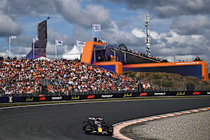 Max Verstappen in Zandvoort