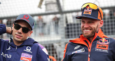 2027 wieder ein Team: Miguel Oliveira (li.) und Brad Binder