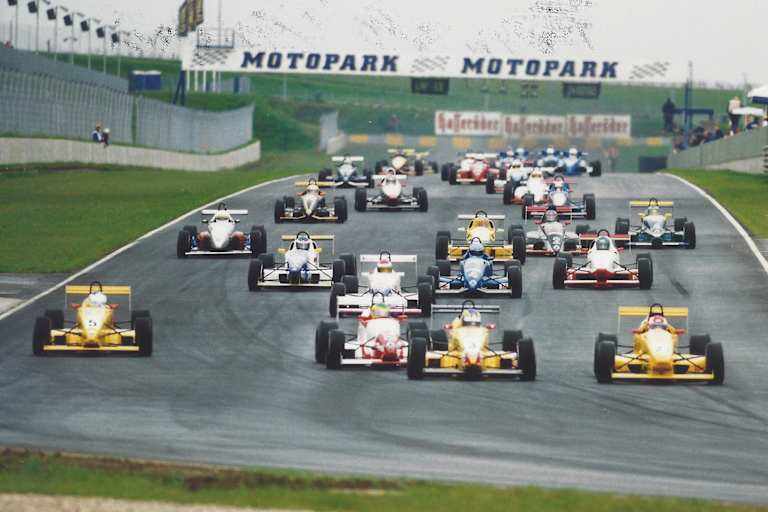 Talentschuppen: Formel Renault Feld 1991 in Oschersleben