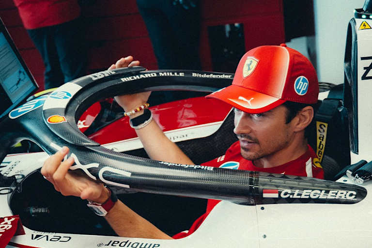 Ferrari-Ass Charles Leclerc