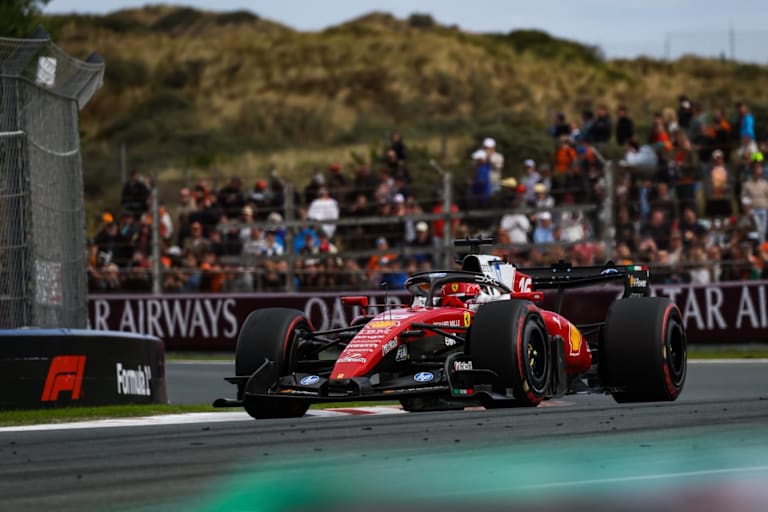 Charles Leclerc im Ferrari