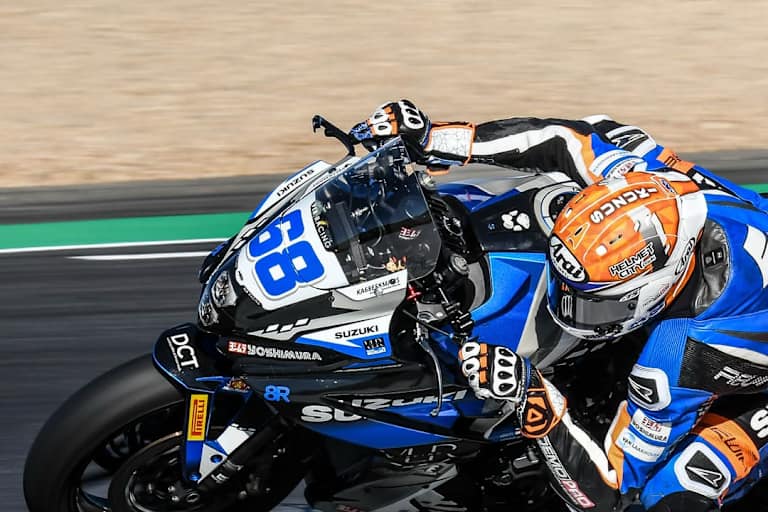Die Startnummer 68 von Kas Beekmans verschwindet aus der Sportbike-WM 2026