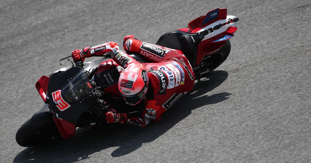 Champion-Marc-Marquez-Ducati-Crash-wegen-Aerodynamik-Update