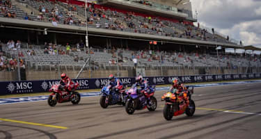 Der «Showrun» der MotoGP in Austin