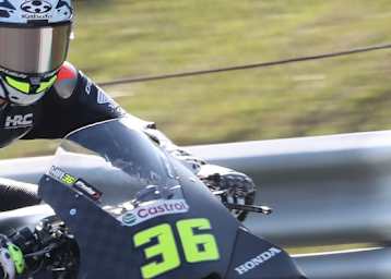 Joan Mir hat auf der Werks-Honda die Spitze übernommen