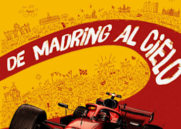 Das Poster für den kommenden Madrid-GP
