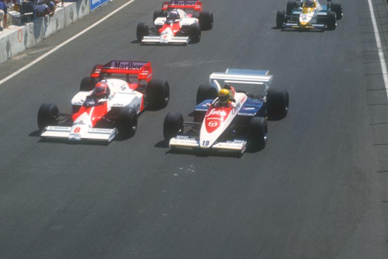 Beim Dallas-GP 1984