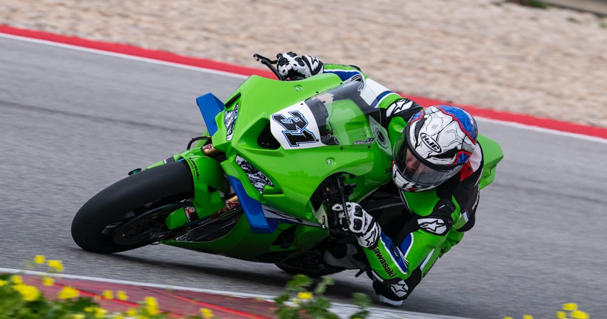 Portimao-Test-Mittwoch-Kawasaki-Bestzeit-auf-abtrocknender-Strecke