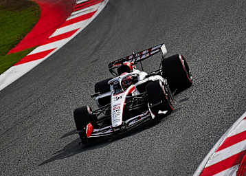 Esteban Ocon (Haas) am ersten Barcelona-Testtag