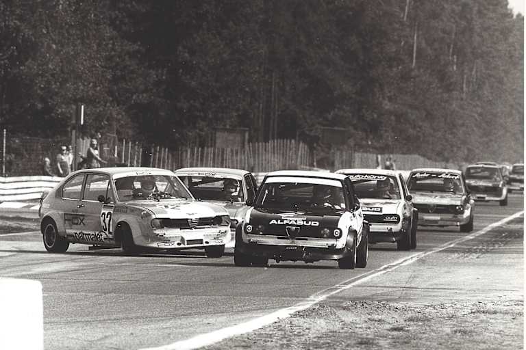 Im Europa-Cup flogen öfter die Fetzen, wie 1978 beim EM-Lauf in Hockenheim 