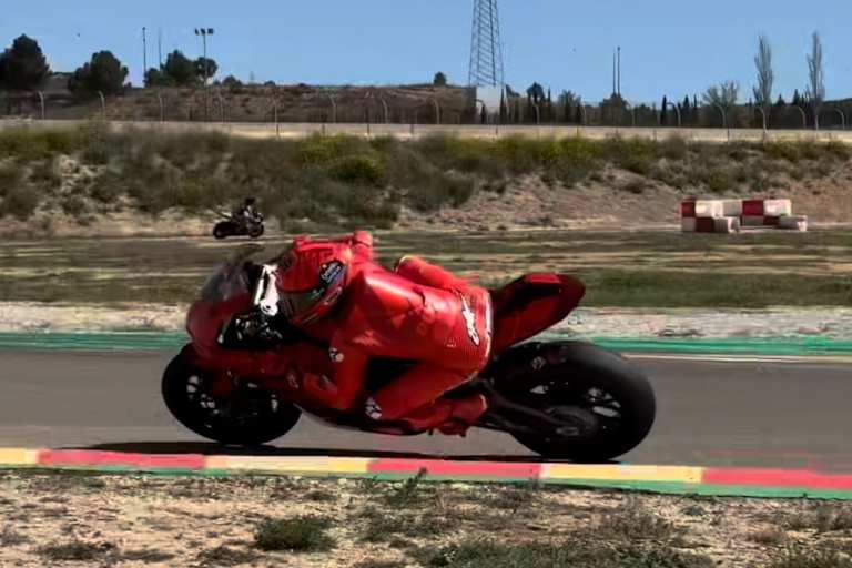 Marc Marquez auf der Supersport-Ducati