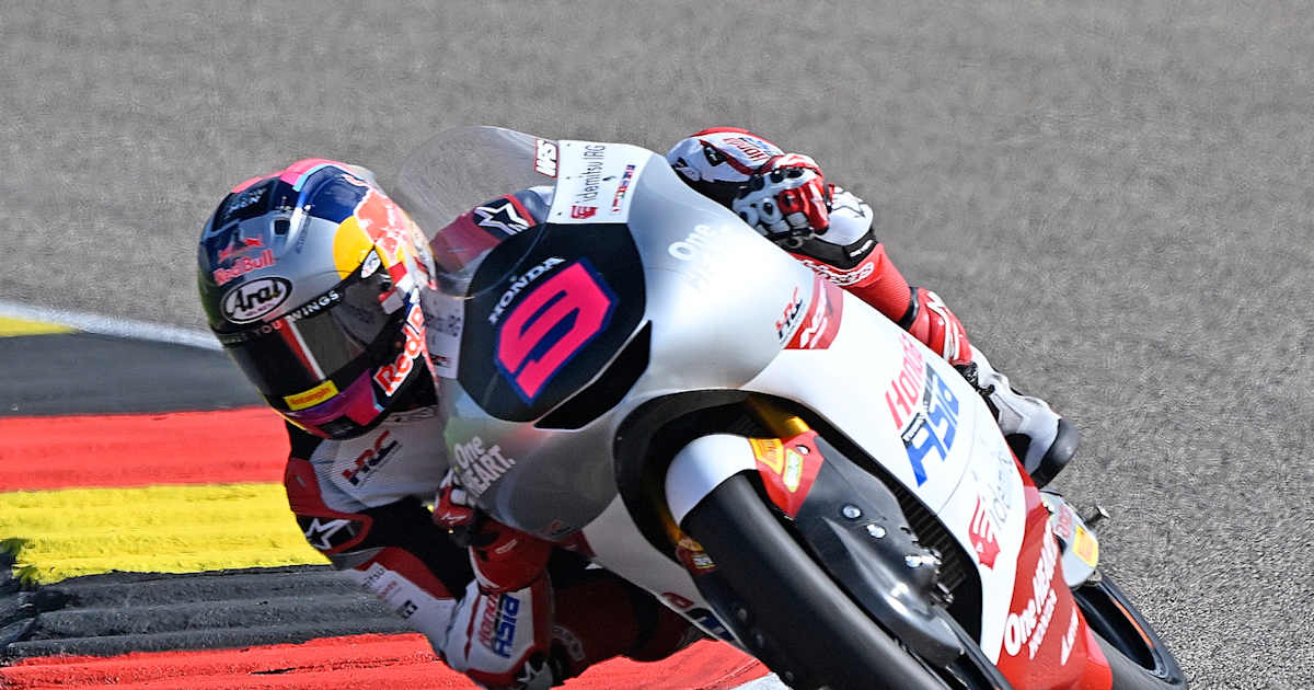 Zeittraining-Sachsenring-Quiles-nach-Crash-ohne-Zeit-Rookie-Pratama-1-