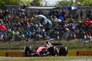 Lewis Hamilton im Ferrari
