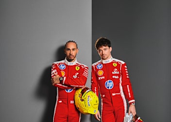 Lewis Hamilton und Charles Leclerc