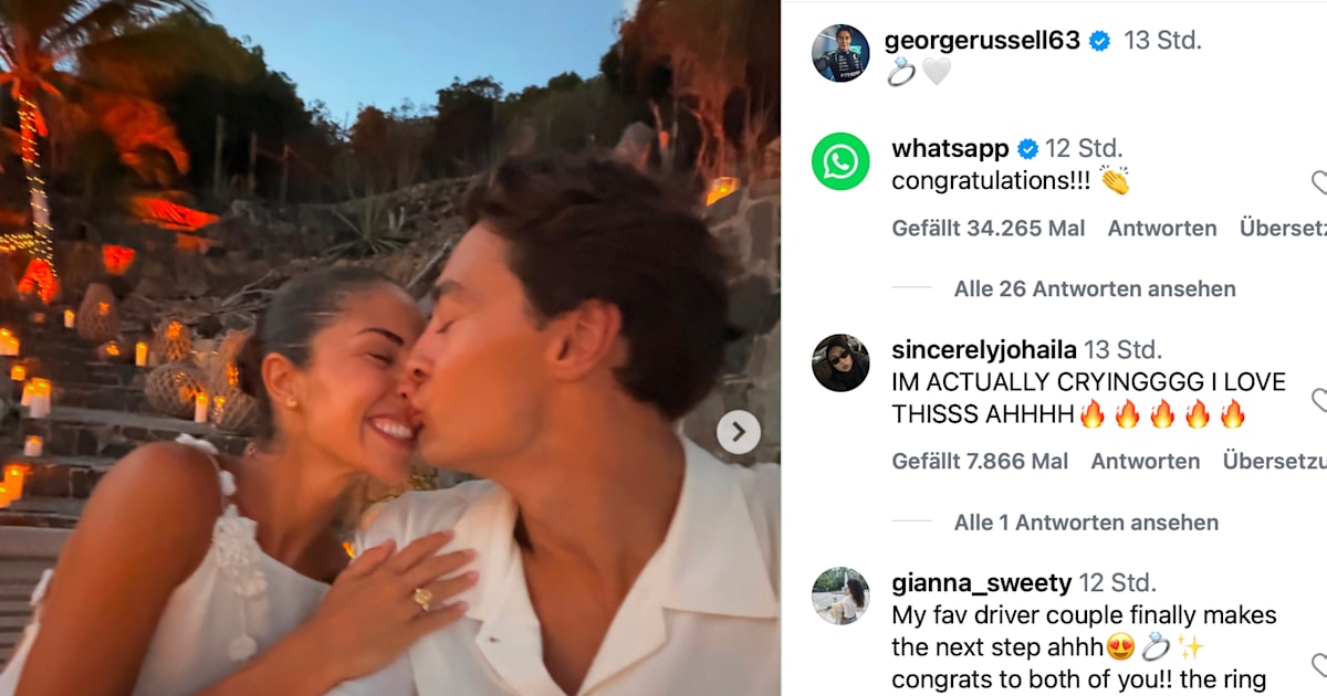 George Russell Celebrates Engagement Amidst Challenging 2026 Season