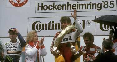 Wimmer, Mang, Spencer: Die 250er-Elite begeisterte 1985 das Motodrom