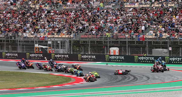 So sahen die Fans den zweiten Start zum letzten Catalunya-GP