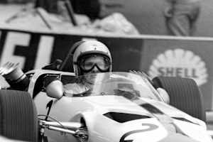 Bruce McLaren in Monaco 1966