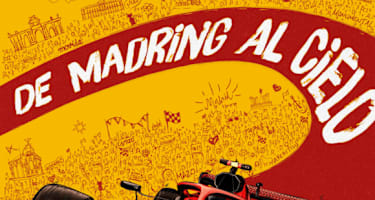 Das Poster für den kommenden Madrid-GP