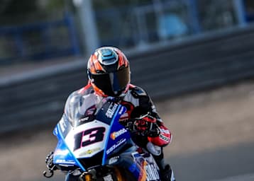 Mattia Rato fuhr das Yamaha-Superbike nur für einige Runden