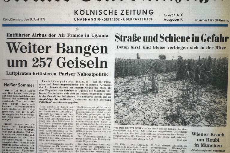 Ausschnitt «Kölner Stadtanzeiger» vom 29. Juni 1976