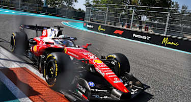 Charles Leclerc im Ferrari