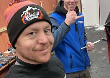 Chris Kirchner (vorne im Bild)