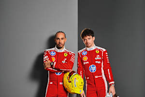 Lewis Hamilton und Charles Leclerc