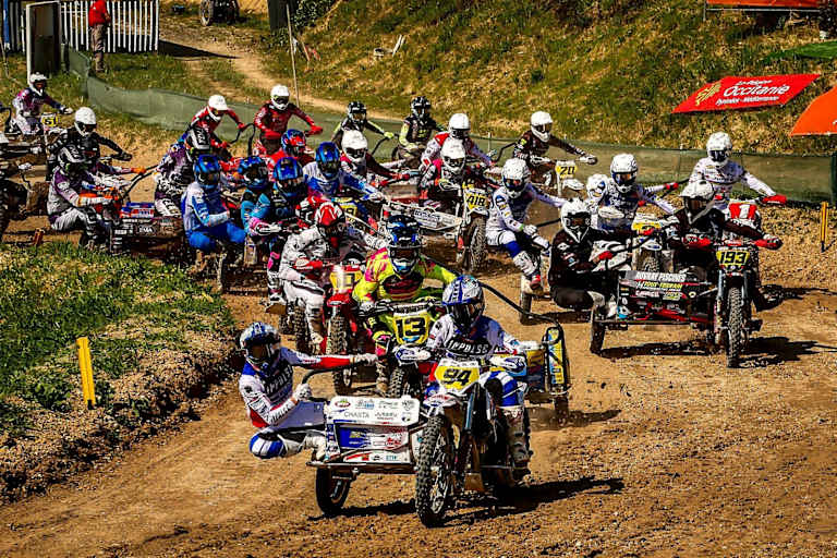 Zwei Start-Ziel-Siege: Prunier (#94) vor Hodges (#13) und Foden (#10)