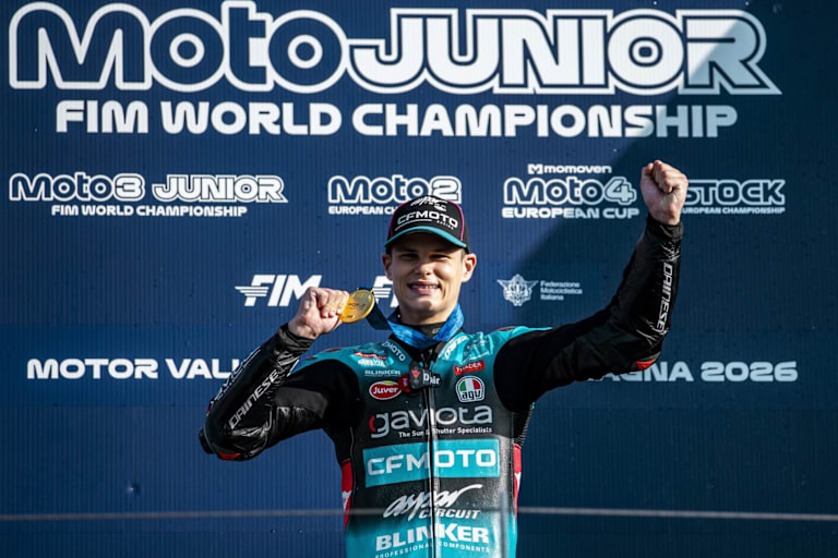 Moto3-Junioren-Weltmeister Carlos Cano
