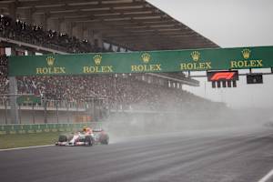Regenschlacht beim Türkei-GP 2021: Sergio Perez im Red Bull Racing-Boliden