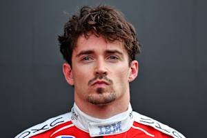 Charles Leclerc in Suzuka