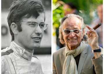 Racer Gerd Schüler mit 25 und als umtriebiger Unternehmer 60 Jahre später 