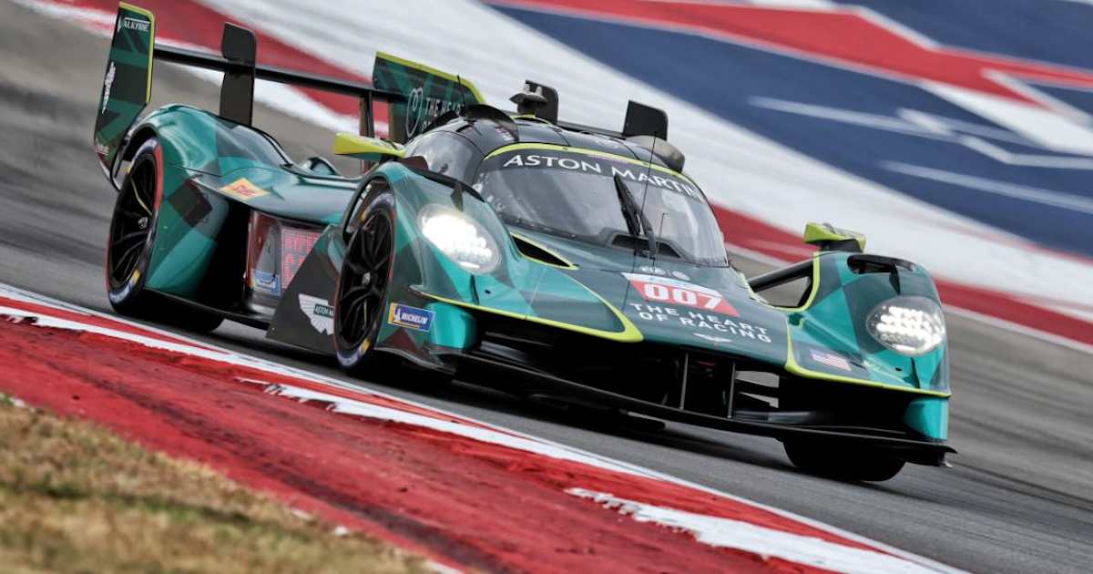 Aston Martin mit Bestzeit im Training bei 6h Austin der FIA WEC