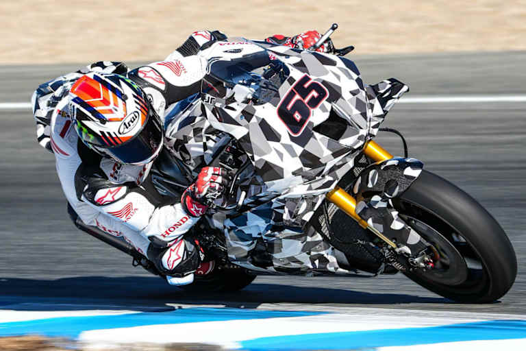 Jonathan Rea beim Jerez-Test