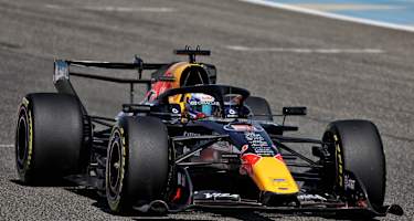 Max Verstappen in Bahrain