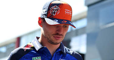 Max Verstappen in Ungarn
