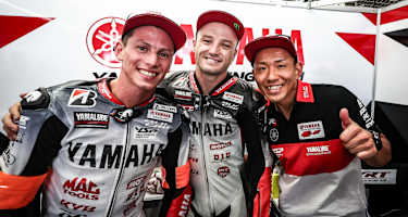 Yamaha-Werksteam: Locatelli, Miller und Nakasuga
