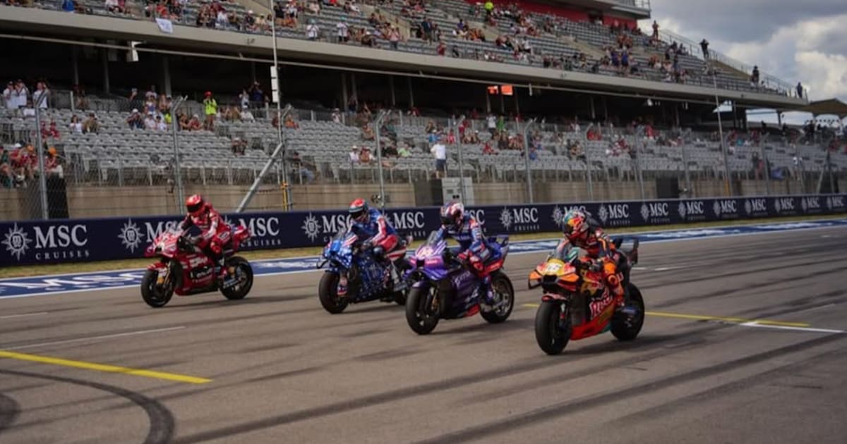 USA: A look back at the MotoGP ‘showrun’ at the Formula 1 event in Austin