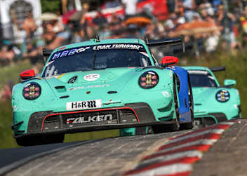 Falken Motorsports auch 2026 mit einem Porsche auf der Nordschleife