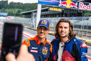 Maverick Vinales besuchte den Red Bull Ring