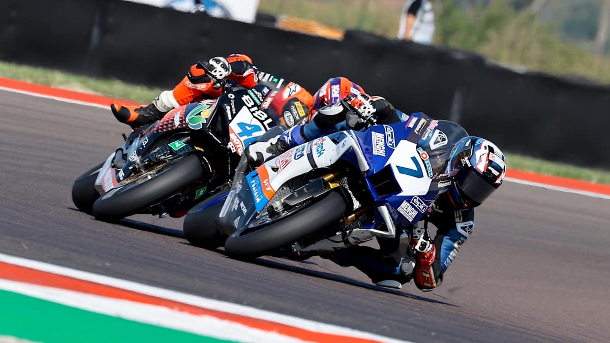Supersport World Championship Cremona practice: Yamaha ahead of ZX