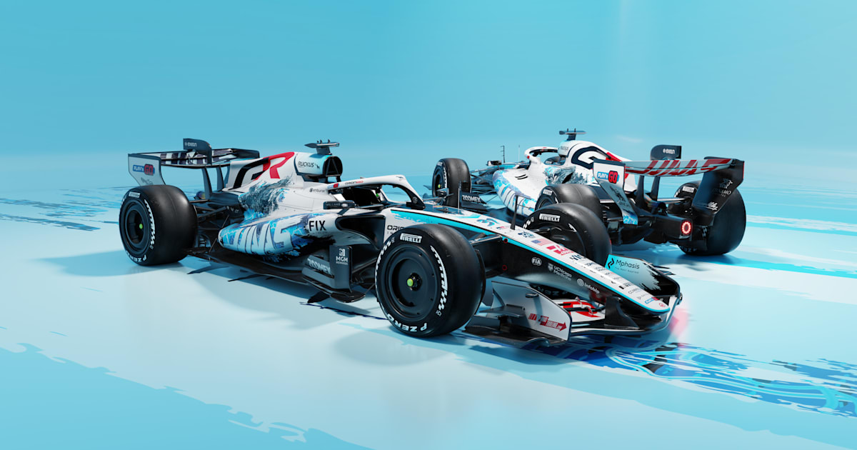 The King of the Monsters is on board: Haas takes to the track in the ...