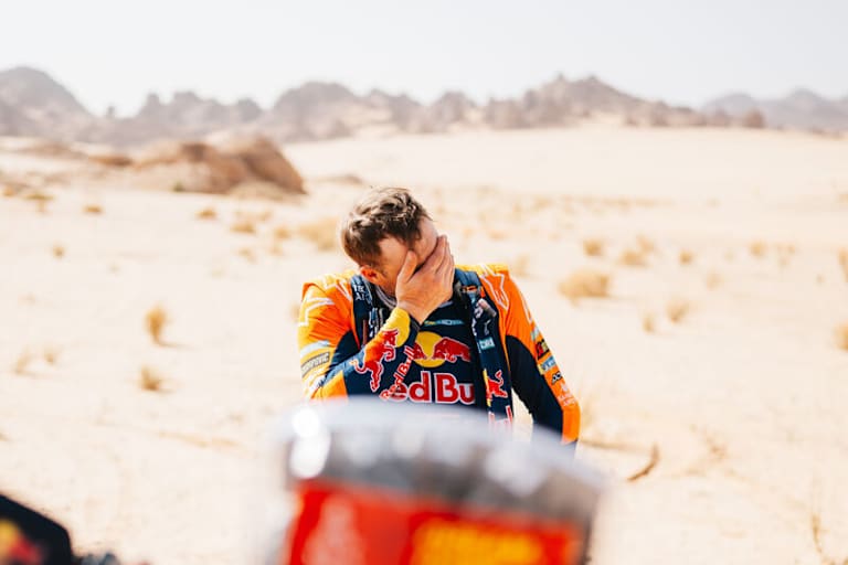 Frust bei Daniel Sanders (Red Bull KTM)