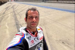 BMW-Ass Danilo Petrucci beim MotoAmerica-Test in Austin