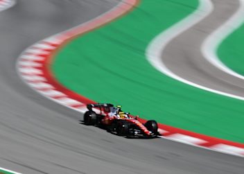 Lewis Hamilton (Ferrari) ist allen davon gefahren