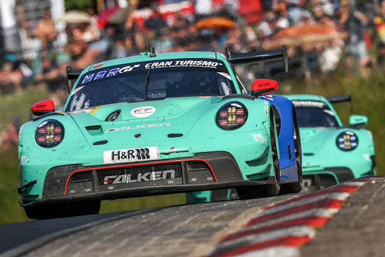 Falken Motorsports auch 2026 mit einem Porsche auf der Nordschleife