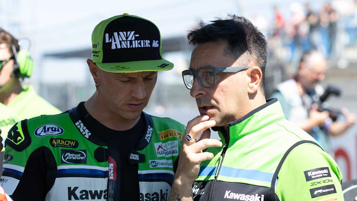 Dominique Aegerter and the Kawasaki works team: parting ways after